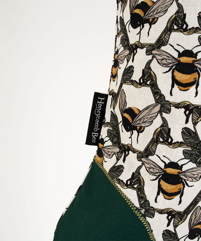 The Sculpts Honecomb Bee Christmas Stocking