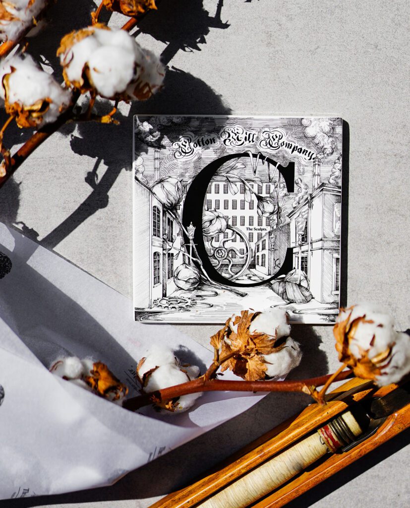 Cotton Cottonopolis - The Sculpts Ceramics Tile
