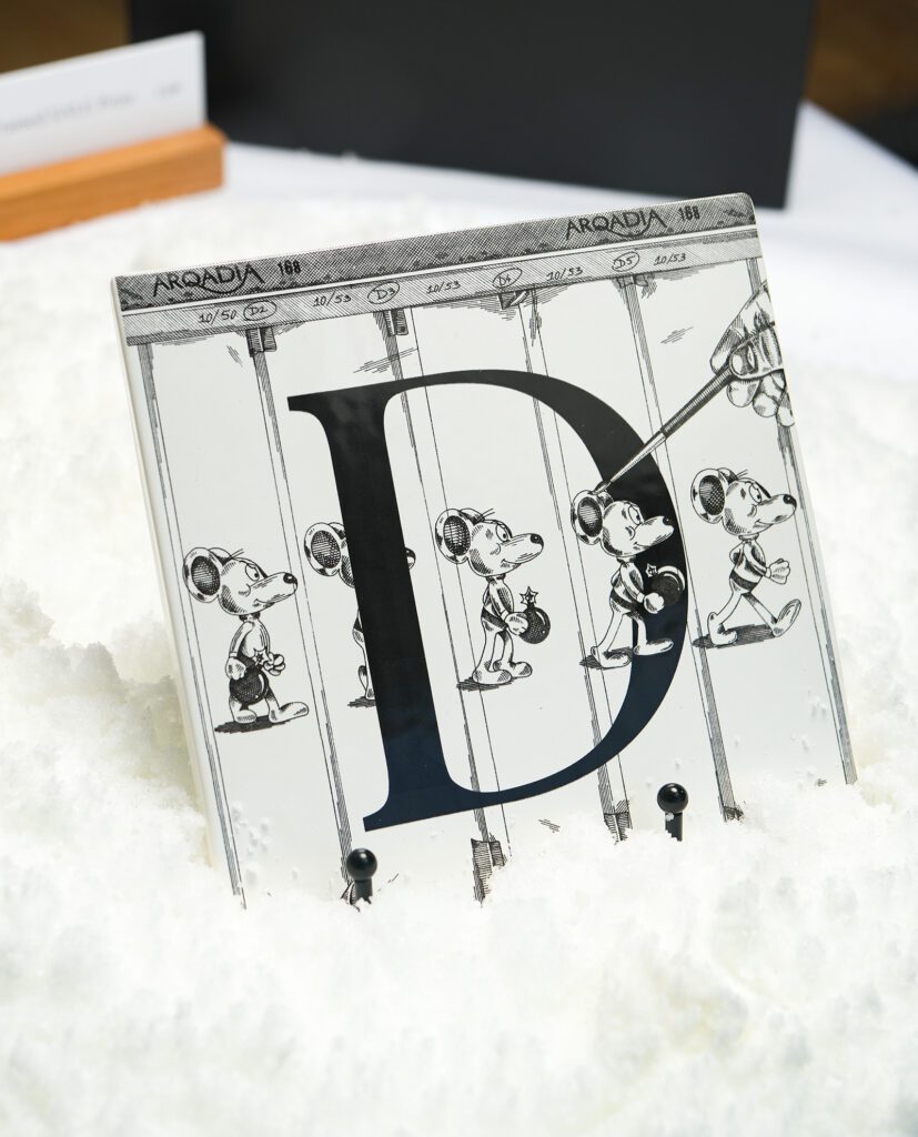 D for Danger Mouse Ceramic Tile